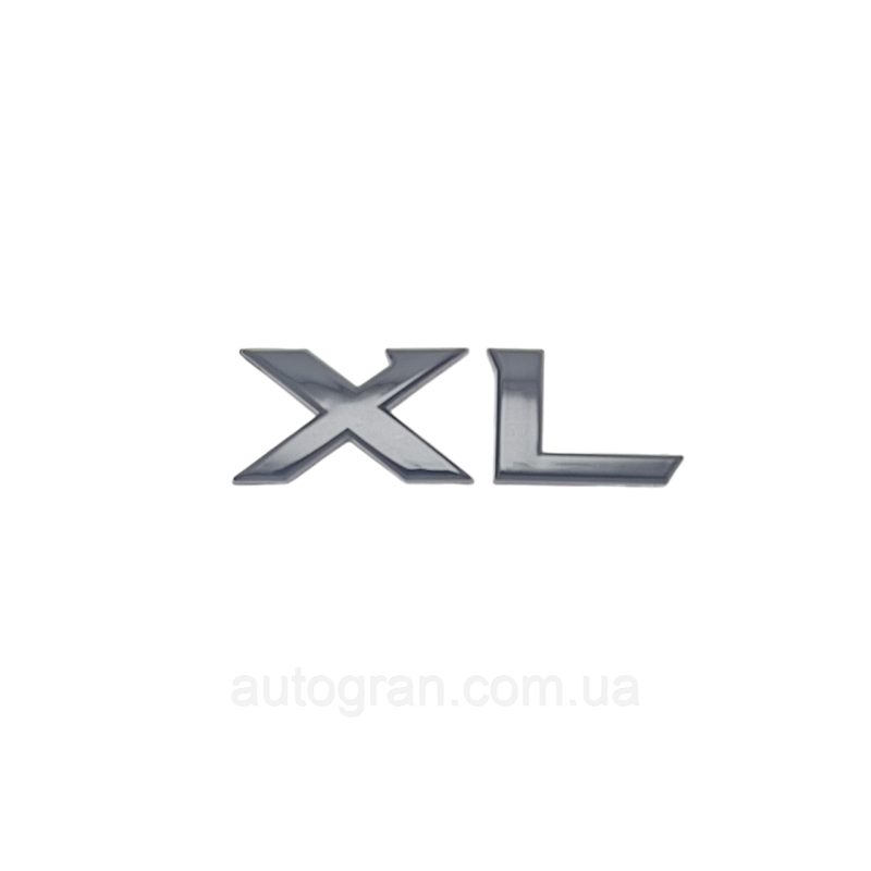 Емблема напис багажника Mitsubishi Outlander XL чорна