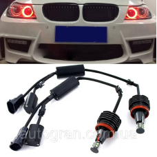 Світлодіодні маркери в ангельські очі BMW 120W E82 E90/92 X5 X6 E60 червоні