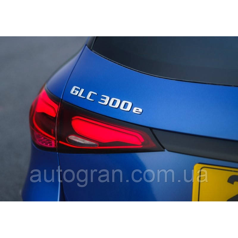 Емблема напис багажника Mercedes GLC300e Емблема напис багажника Mercedes GLC300e