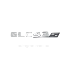 Емблема напис багажника Mercedes GLC43s