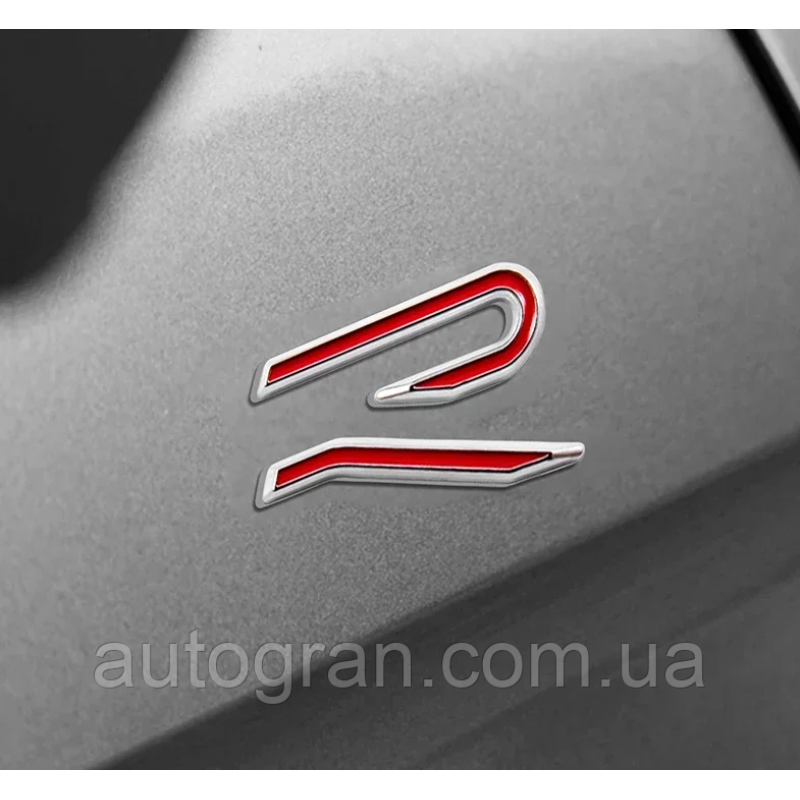 Емблема кузова VW Volkswagen R-line Rline новий тип