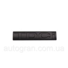 Емблема напис багажника Ford TDCI чорна матова