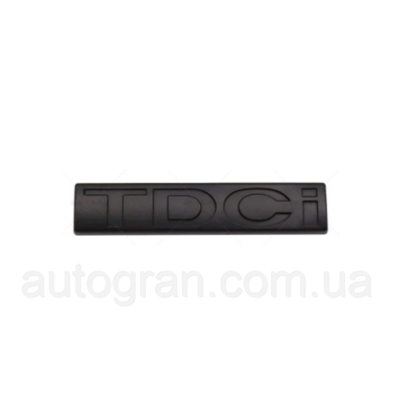 Емблема напис багажника Ford TDCI чорна матова