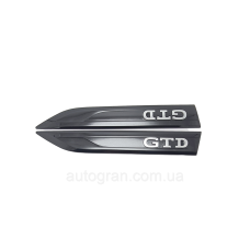 Емблеми на крила VW Volkswagen GTD новий тип
