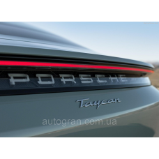 Емблема напис багажника Porsche Taycan