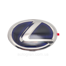 Емблема решітки радіатора Lexus Hybrid 110мм*75мм
