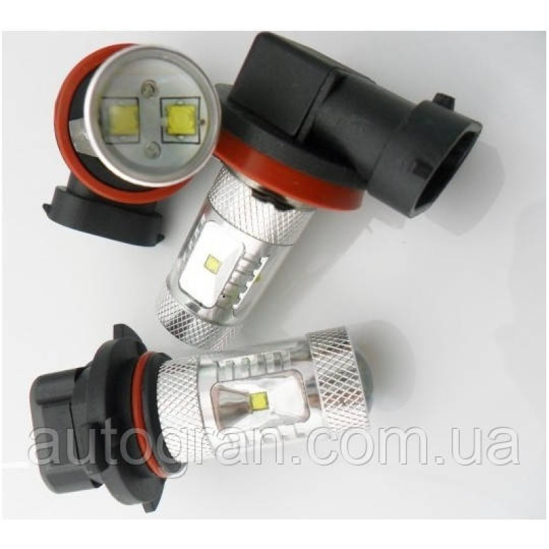 DRL ДХО LED-лампи діодні HB4 30 W з лінзою
