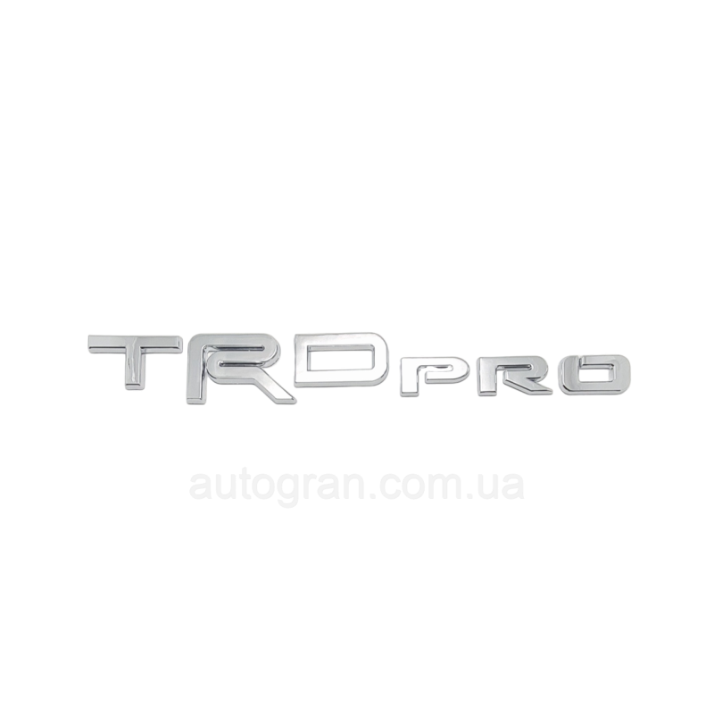 Емблема кузова Toyota TRD PRO Емблема кузова Toyota TRD PRO