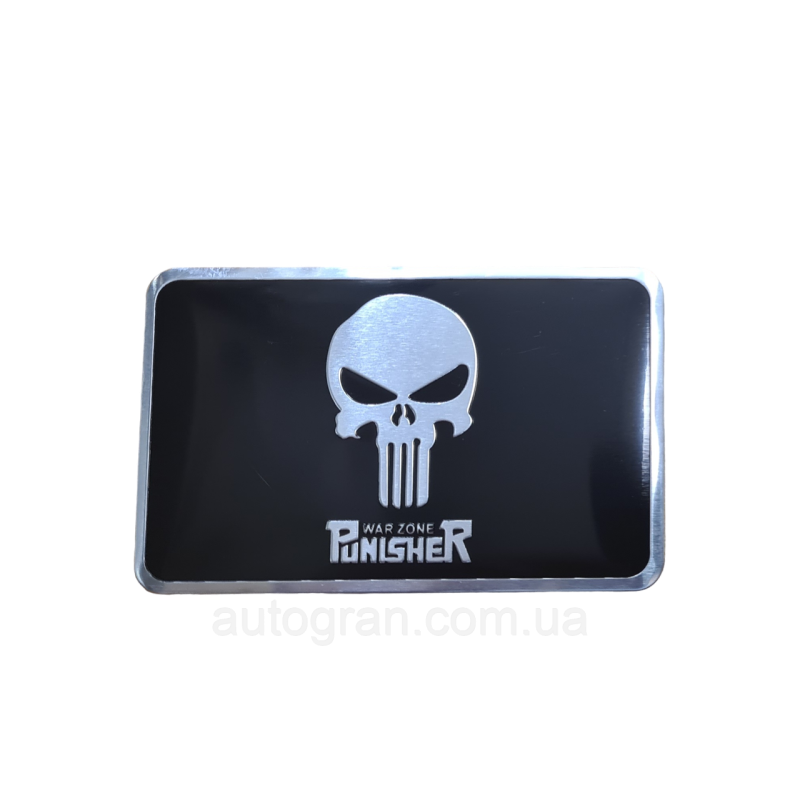 Емблема кузова Punisher 8см*5см Емблема кузова Punisher 8см*5см