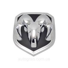 Емблема кузова Dodge 135х120мм
