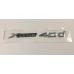 Емблема напис BMW Xdrive 4.0d Емблема напис BMW Xdrive 4.0d