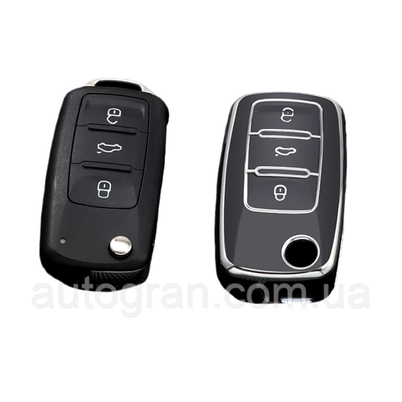 Чохол на ключ VW Volkswagen Golf Passat Caddy Touran Polo Touareg Чохол на ключ VW Volkswagen Golf Passat Caddy Touran Polo Touareg