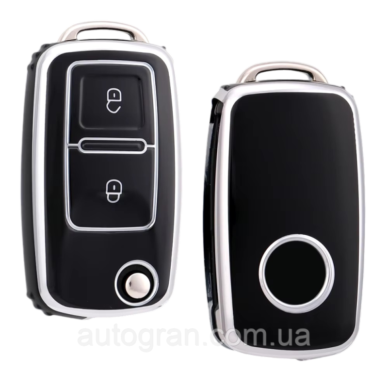 Чохол на ключ VW Volkswagen Golf Passat Caddy Touran Polo 2 кнопки