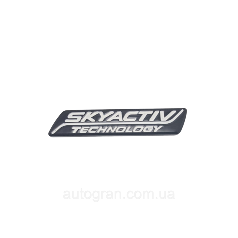 Емблема кузова Mazda Skyactiv чорна