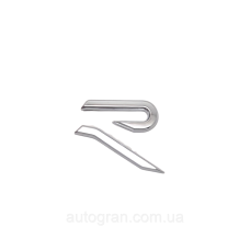 Емблема кузова VW Volkswagen R-line Rline новий тип хром
