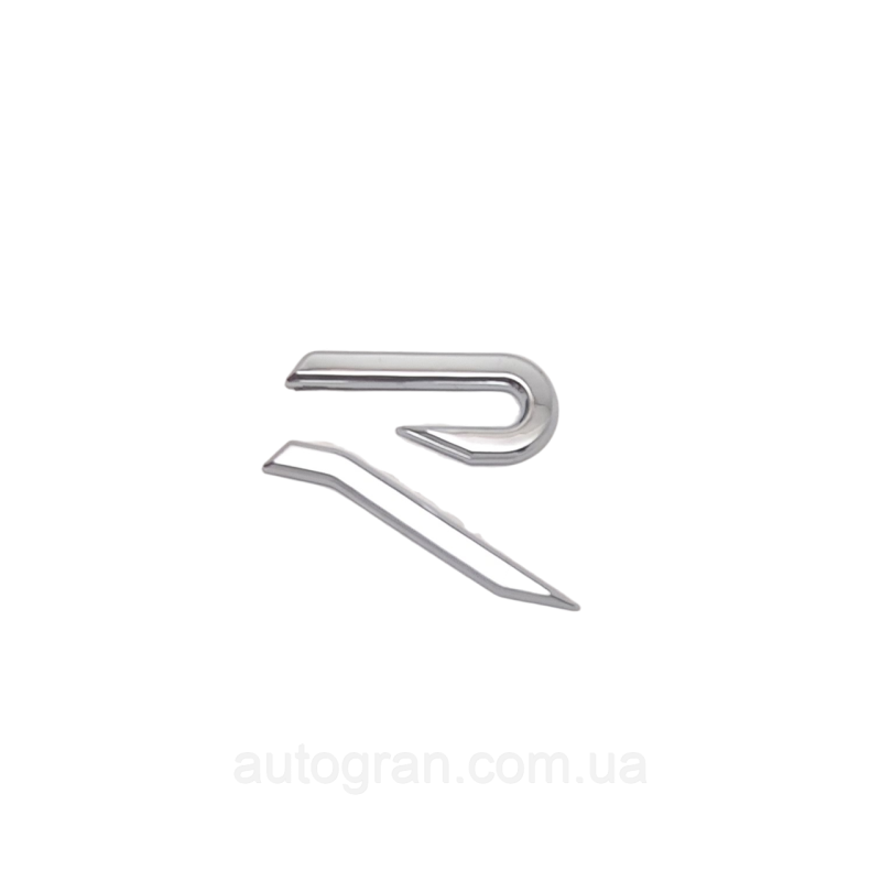 Емблема кузова VW Volkswagen R-line Rline новий тип хром