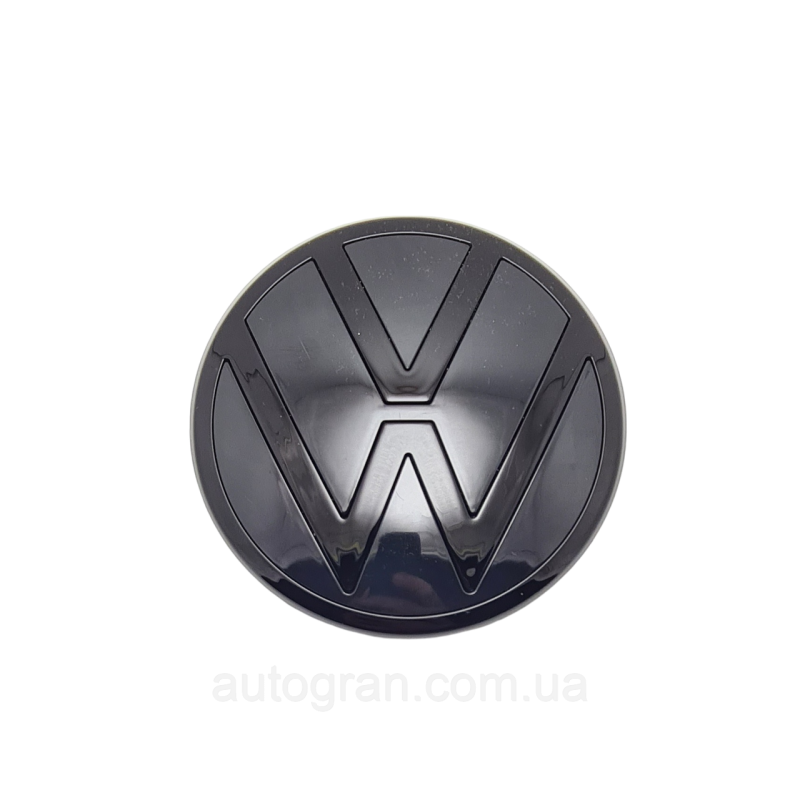 Емблема решітки радіатора VW Volkswagen Jetta 2015-2018 facelift 3GD853601B чорний глянець