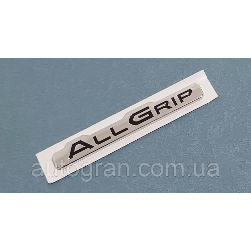 Емблема напис багажника Suzuki AllGrip Емблема напис багажника Suzuki AllGrip