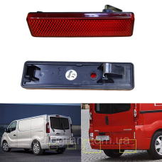 Відбивачі світла бампера Opel Vivaro Renault Trafic Nissan Primastar