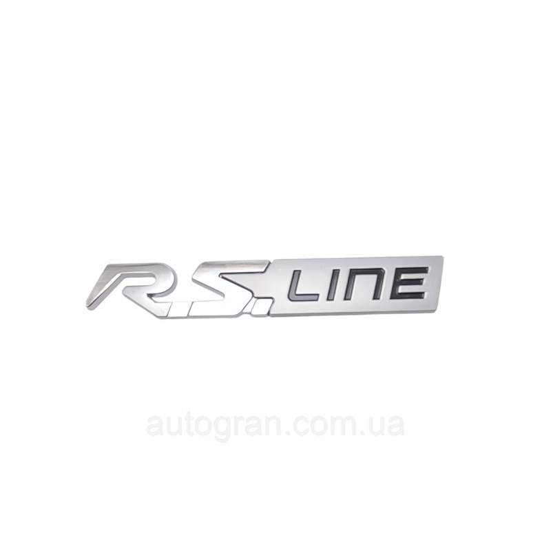 Емблема кузова Renault RSline