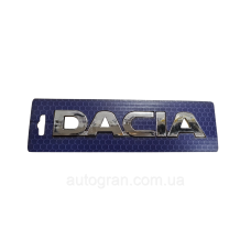 Емблема напис багажника Dacia