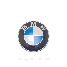 Емблема передня BMW 95мм новий тип