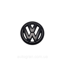 Накладка емблеми керма VW Volkswagen чорна