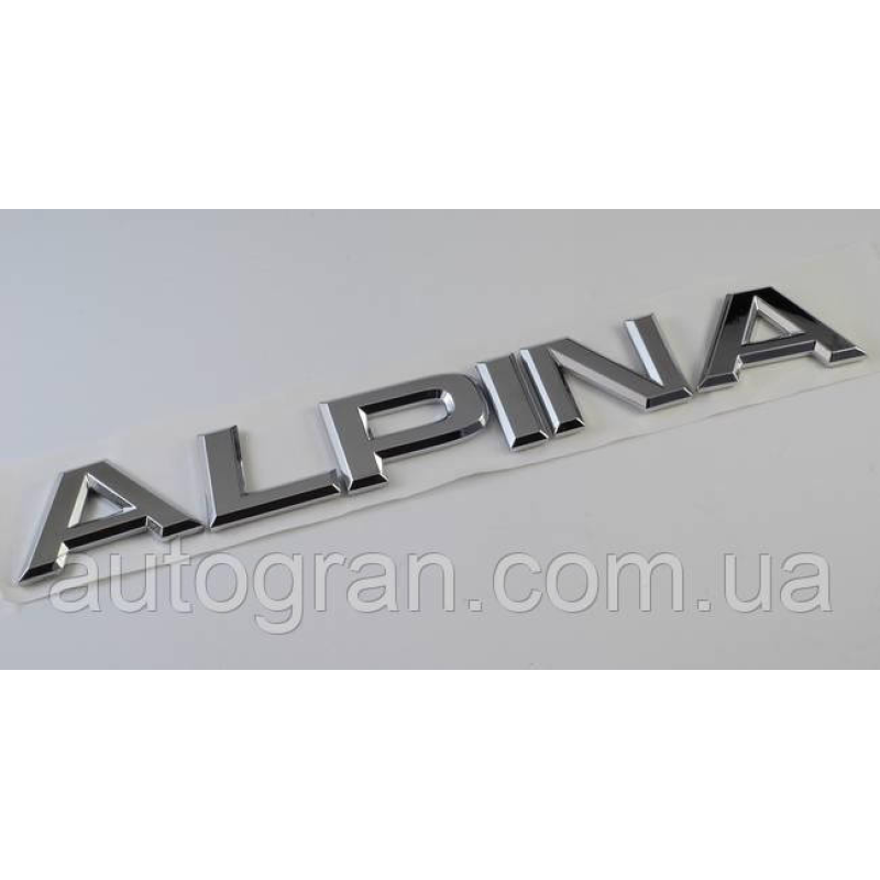 Емблема напис багажника BMW Alpina
