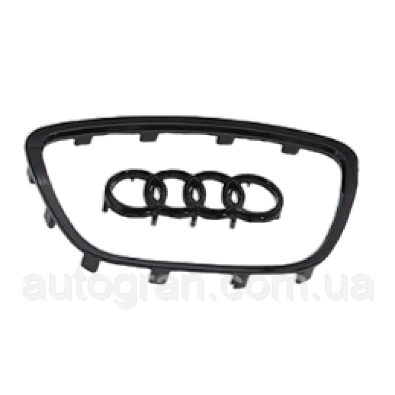 Емблема керма Audi A6 A4 Q3 Q5 Q7 чорний глянець Емблема керма Audi A6 A4 Q3 Q5 Q7 чорний глянець