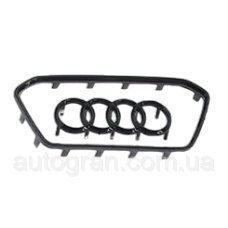 Емблема керма Audi A6 A7 A8 Q7 E-tron чорний глянець