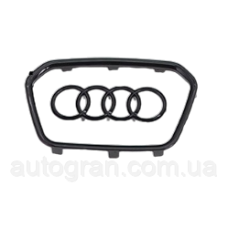 Емблема керма Audi Q3 Q5 Q7 Q8 SQ5 чорний глянець