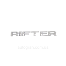 Емблема напис багажника Peugeot Rifter