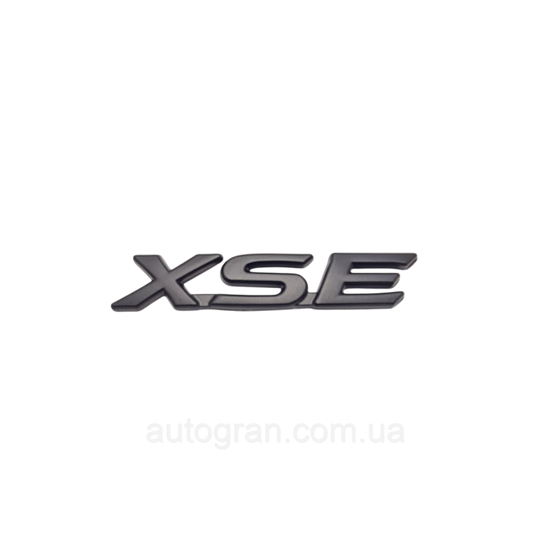 Емблема напис багажника Toyota XSE чорна