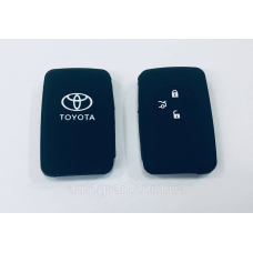 Силіконовий чохол на смарт ключ Toyota тип2 чорний