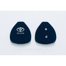 Силіконовий чохол на ключ Toyota 2 кнопки тип3
