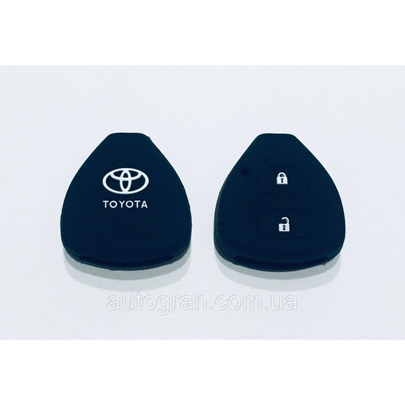 Силіконовий чохол на ключ Toyota 2 кнопки тип3