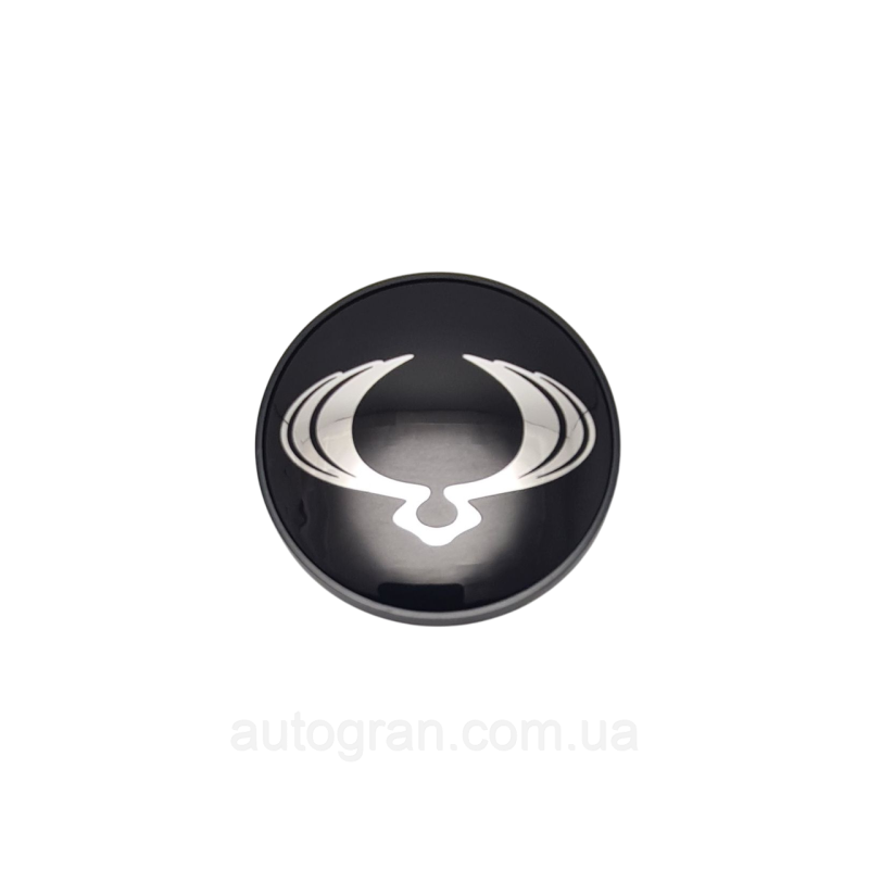 Емблема Ssangyong чорна 78мм