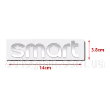 Емблема напис SMART 2014- хром