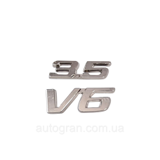 Емблема напис багажника Honda 3.5 v6