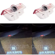 Підсвітка дверей Mercedes GL ML E C A B class після 2011г Brabus