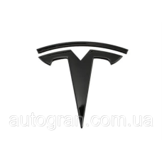 Емблема кузова Tesla чорна