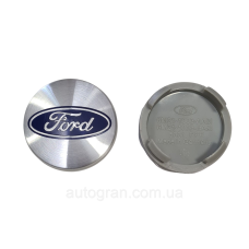 Заглушки ковпачки литих дисків Ford 54мм срібні