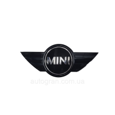 Емблема кузова Mini чорна тип2 12см*5см