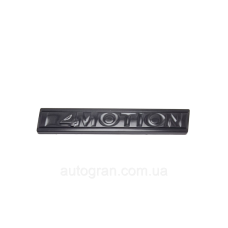 Емблема напис багажника VW Volkswagen 4motion чорна