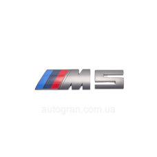 Емблема кузова BMW M5 графіт