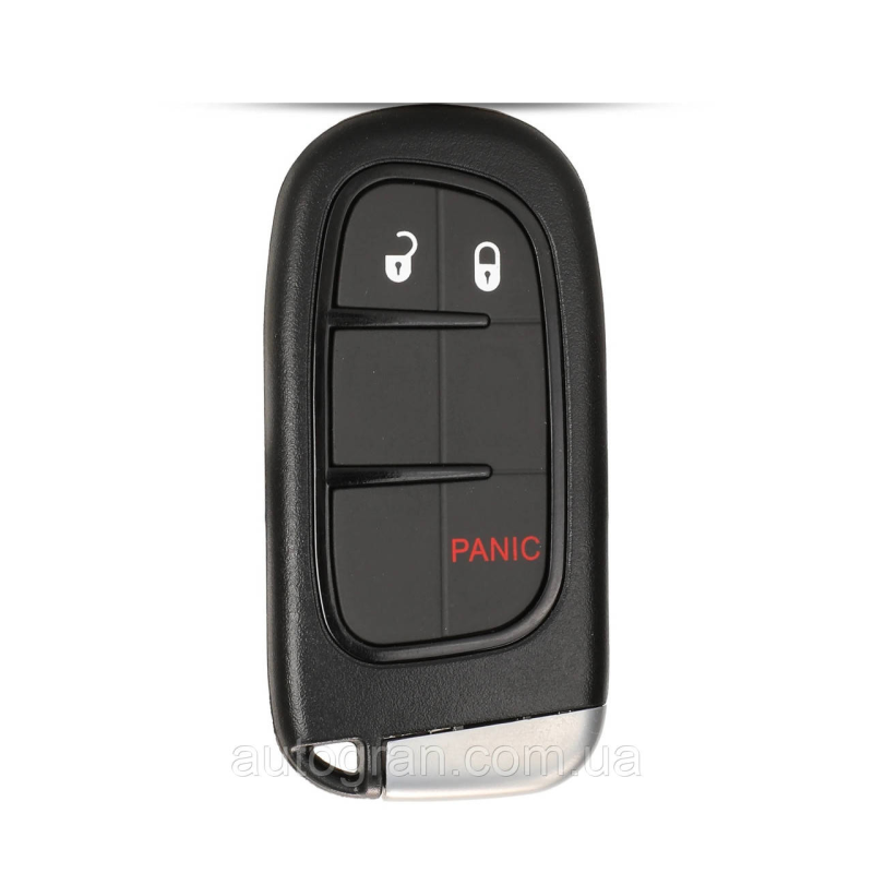 Корпус смарт ключа Chrysler Jeep Dodge 2+1 кнопки новий тип