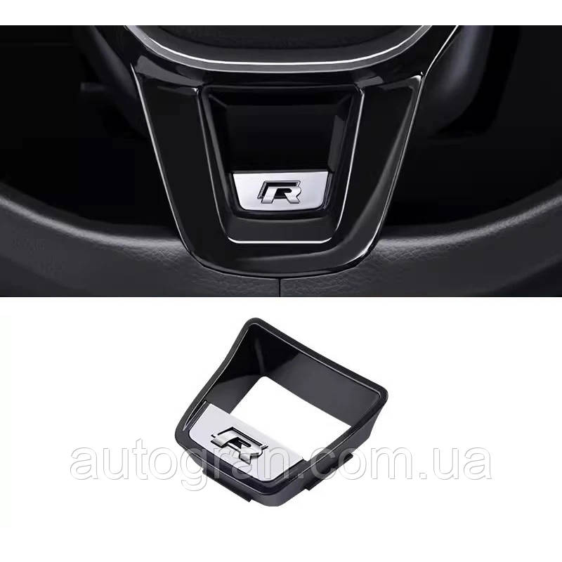 Емблема керма VW Volkswagen Golf Passat Polo Tiguan R (Rline)