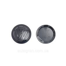 Заглушки ковпачки литих дисків VW Volkswagen 65мм 3b7601171 чорні