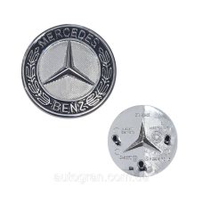 Емблема решітки радіатора Mercedes Benz W222 W223 W213 W205 A0008171901 з чорним ободком