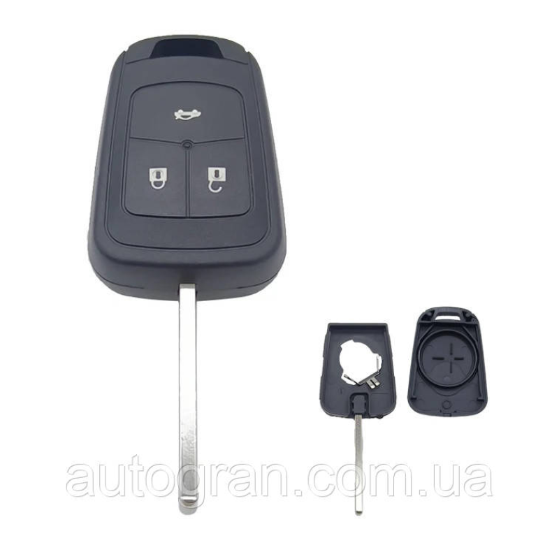 Корпус ключа Chevrolet Aveo Camaro Sonic Cruze Malibu Volt Spark Equinox 3 кнопки Корпус ключа Chevrolet Aveo Camaro Sonic Cruze Malibu Volt Spark Equinox 3 кнопки